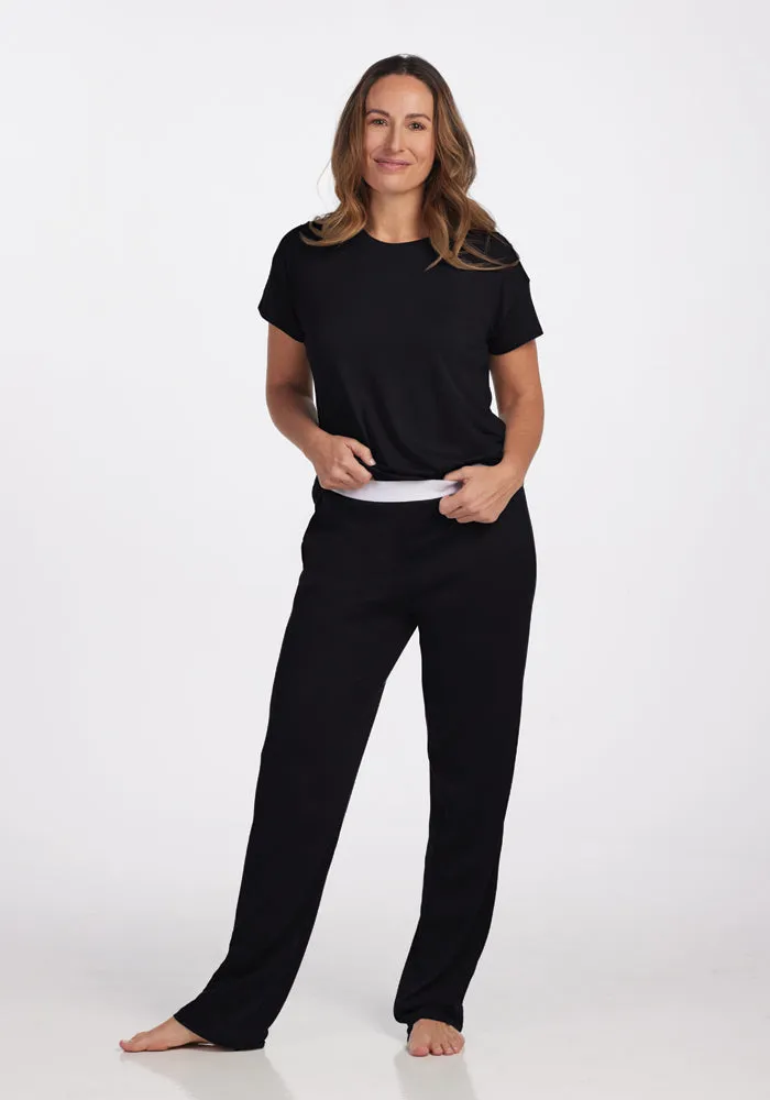 Maya Lounge Pants - Black
