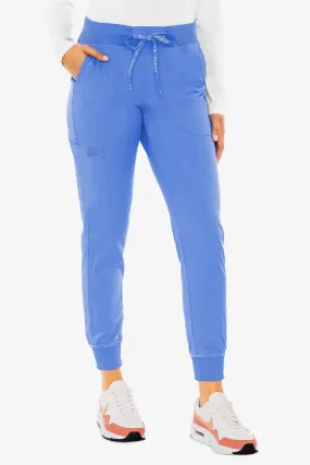 MED COUTURE 7710 TOUCH JOGGER YOGA PANT - CEIL