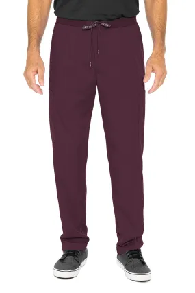 MED COUTURE 7779 ROTHWEAR HUTTON STRAIGHT LEG PANT - WINE