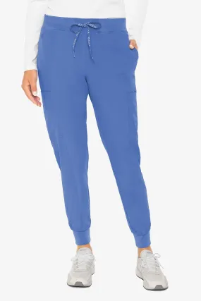 MED COUTURE 8721 PEACHES SEAMED JOGGER - CEIL