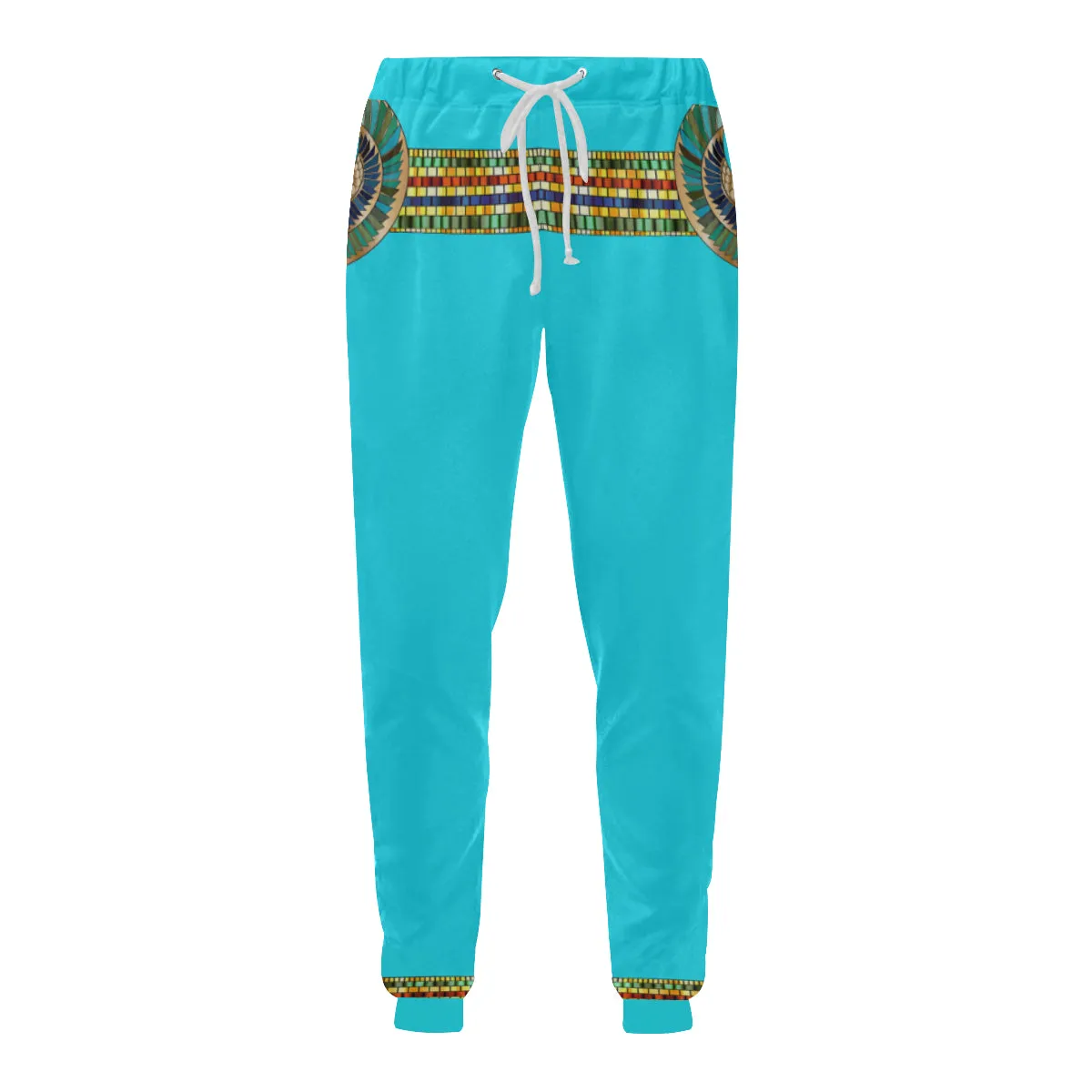 MEDJAY Men's All Over Print Sweatpants