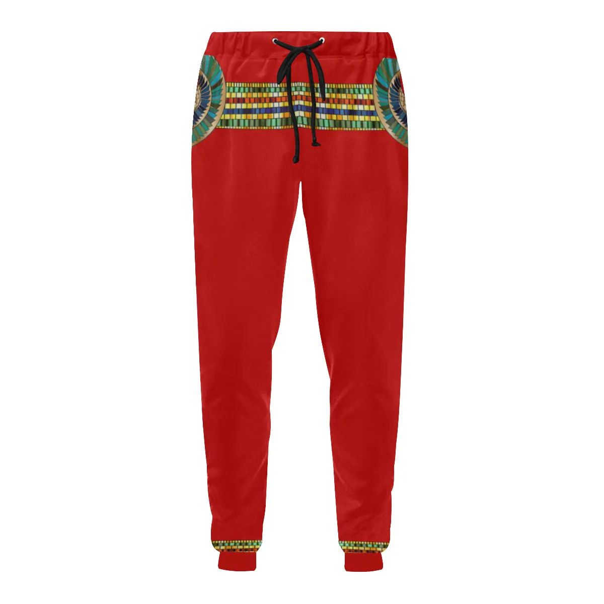 MEDJAY Men's All Over Print Sweatpants