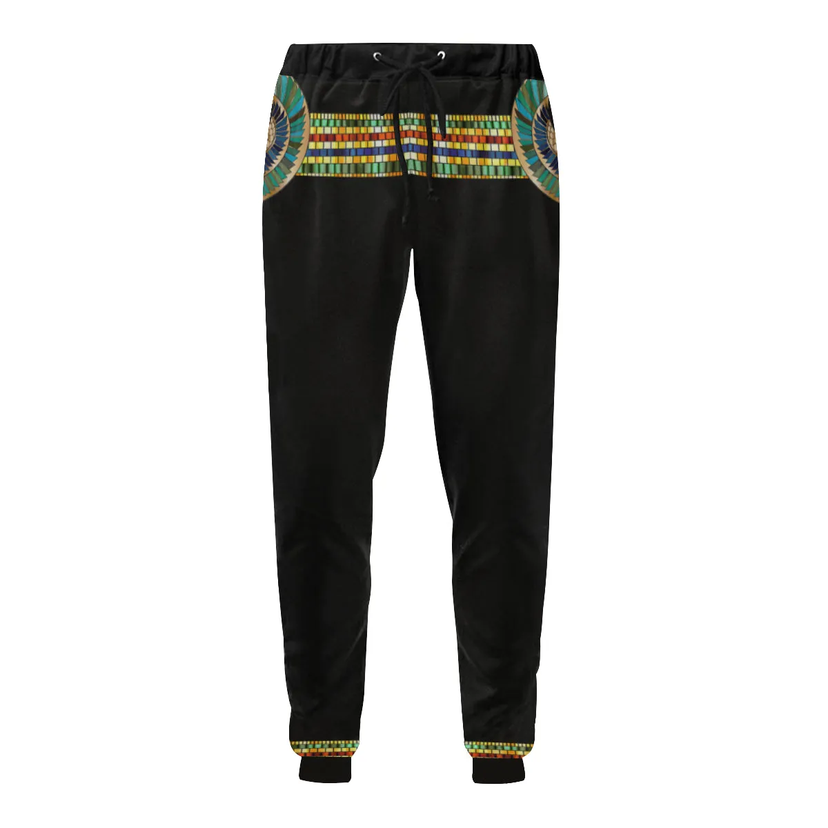 MEDJAY Men's All Over Print Sweatpants
