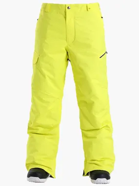 Men's High Windproof Waterproof Black Ski Snowboarding Pants