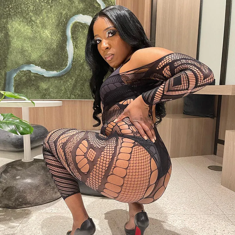 Mesh With Me Jumpsuit