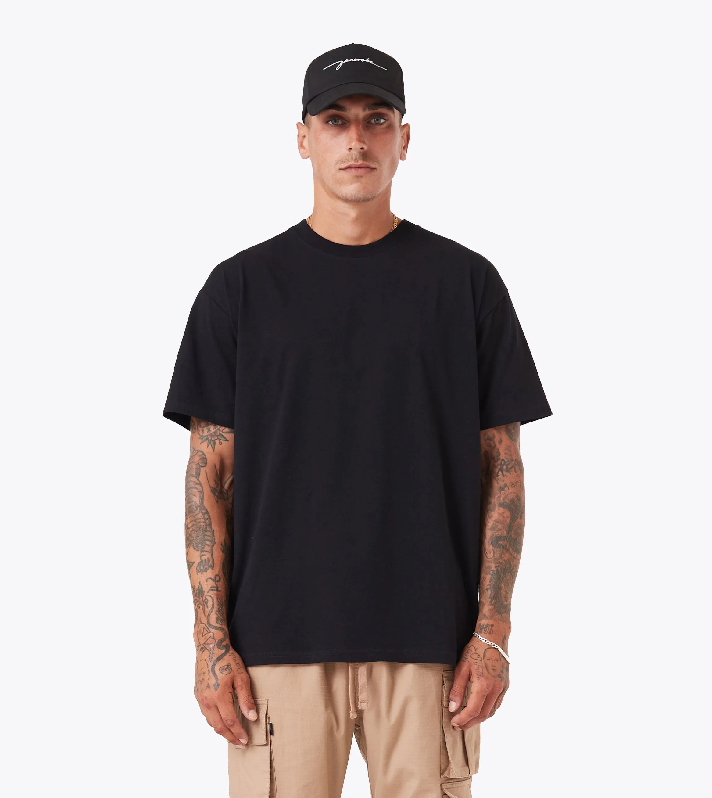 Mirror Box Tee Black