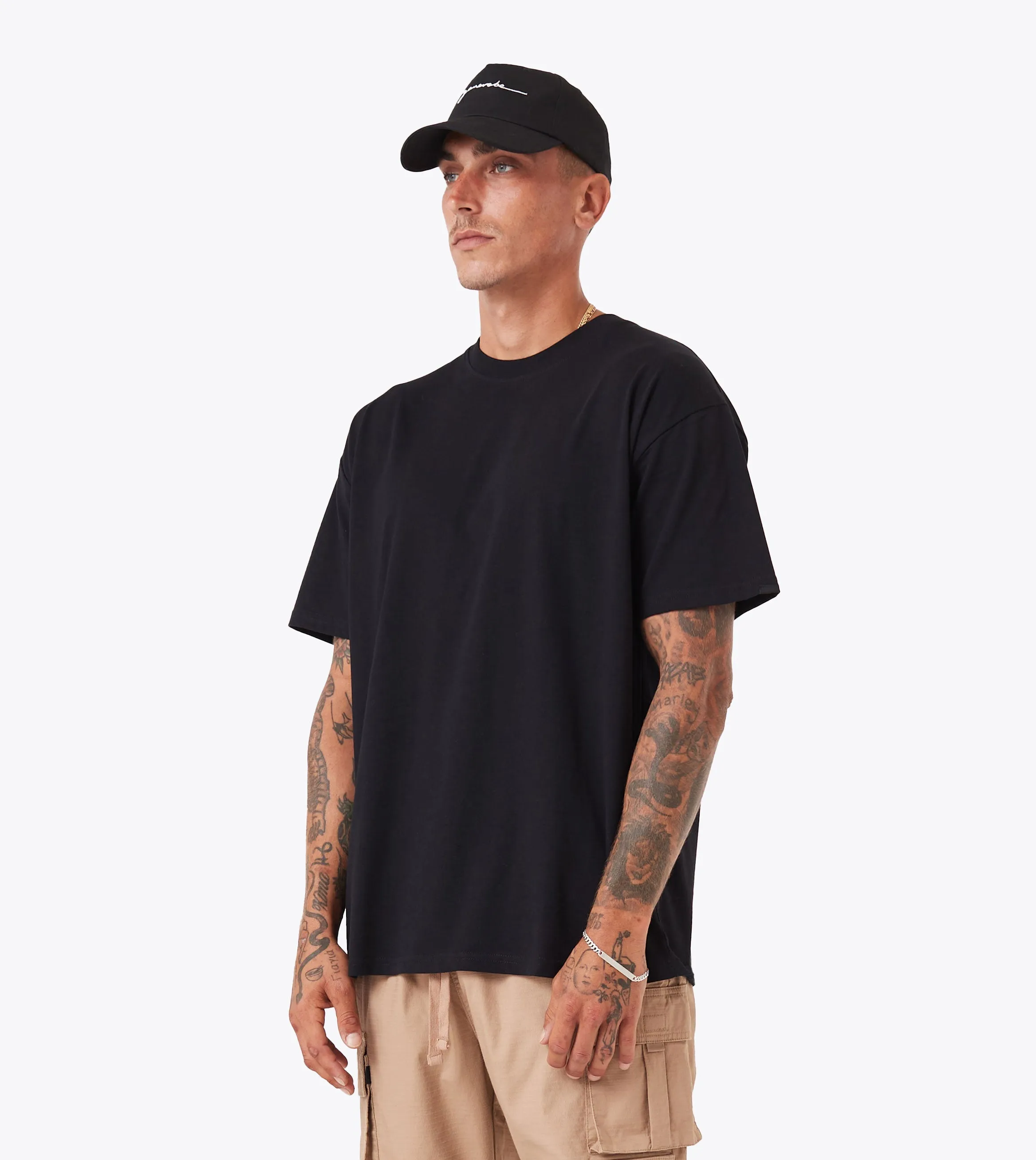 Mirror Box Tee Black