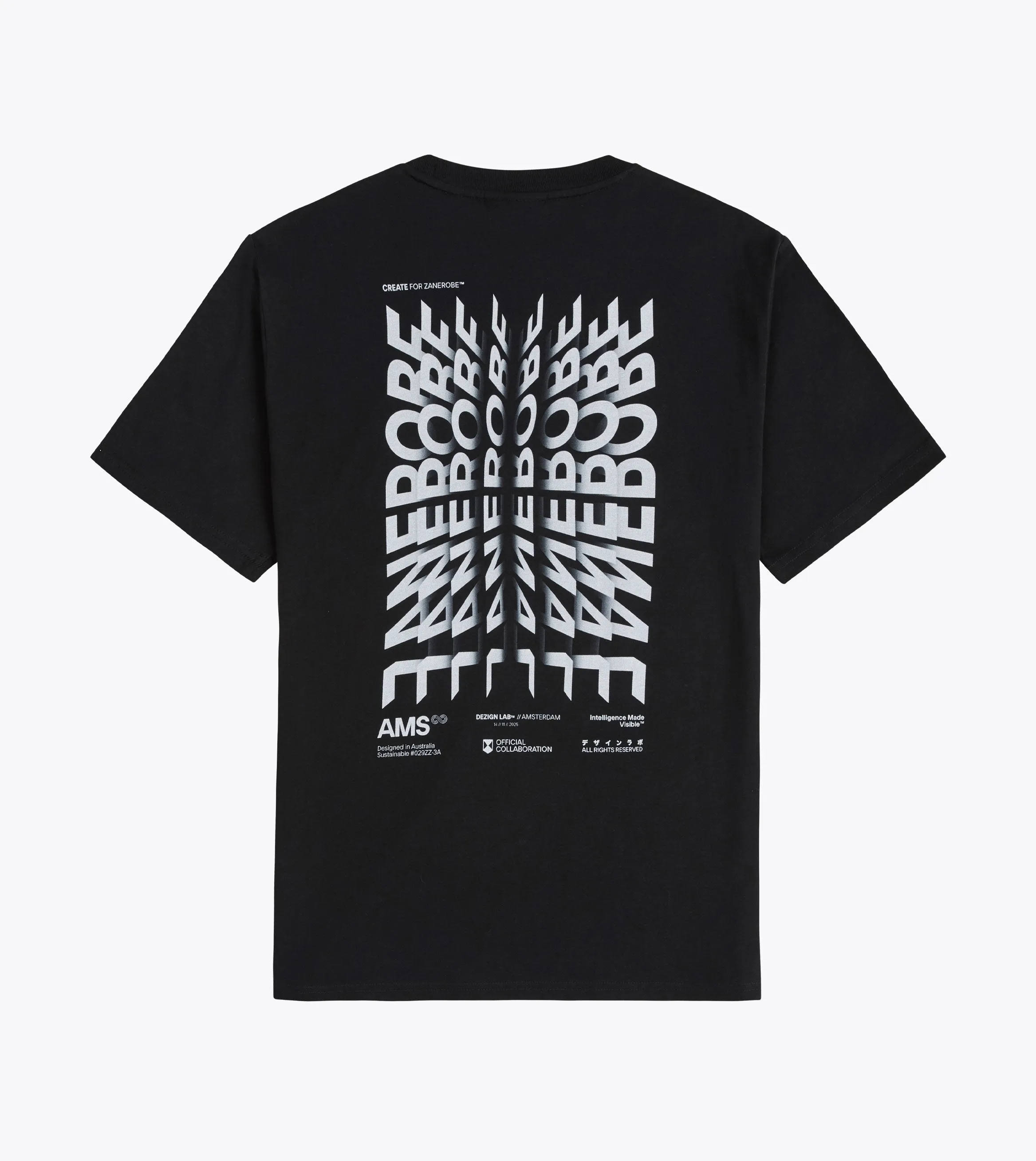 Mirror Box Tee Black