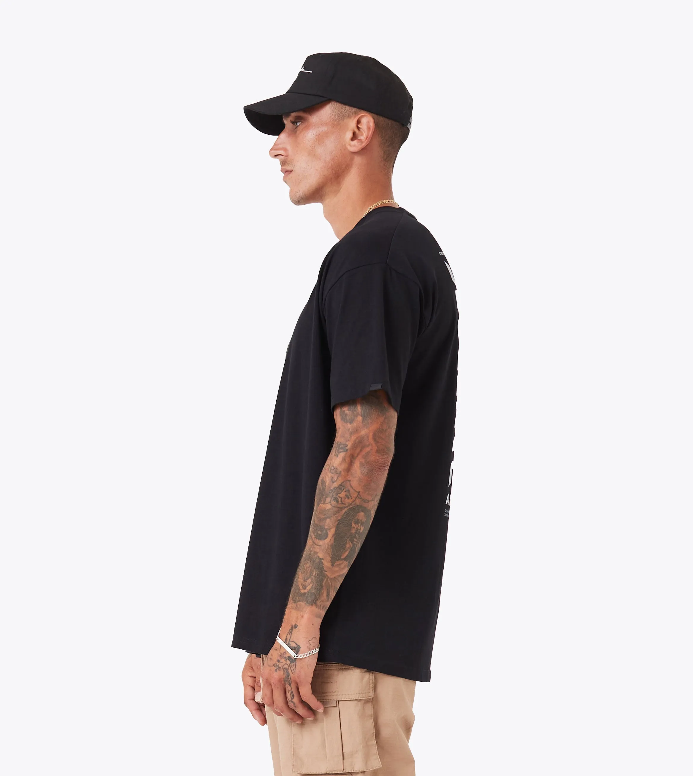 Mirror Box Tee Black