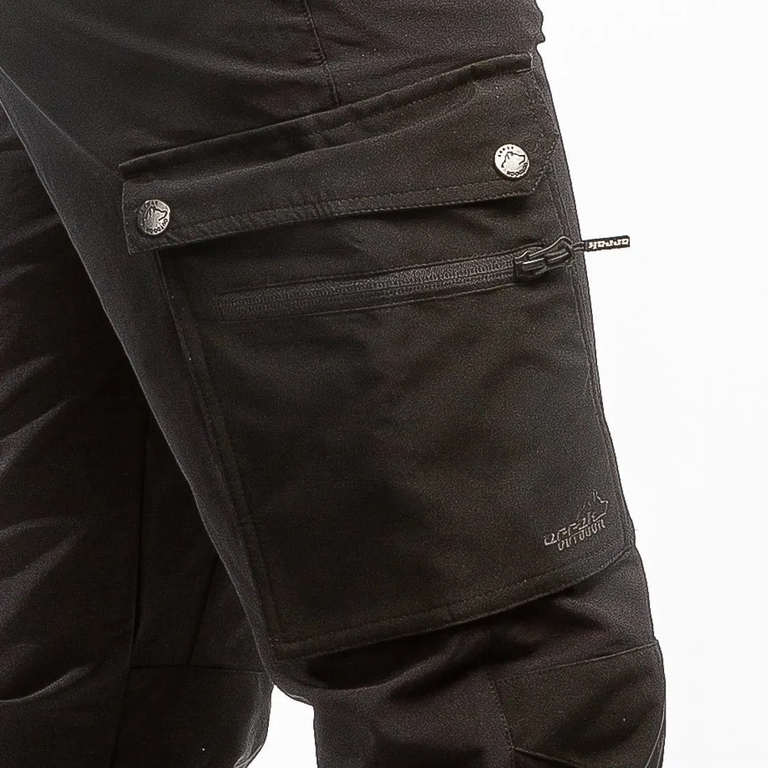 Motion Flex Pant Men Black (Regular)  Inseam 32"