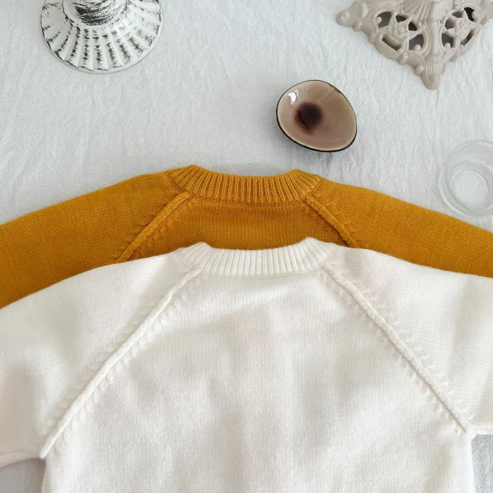 Newborn Baby Autumn Knit Cardigan Wholesale Baby Clothes
