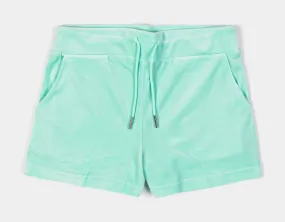 OG Bling Velour Womens Shorts (Mint)