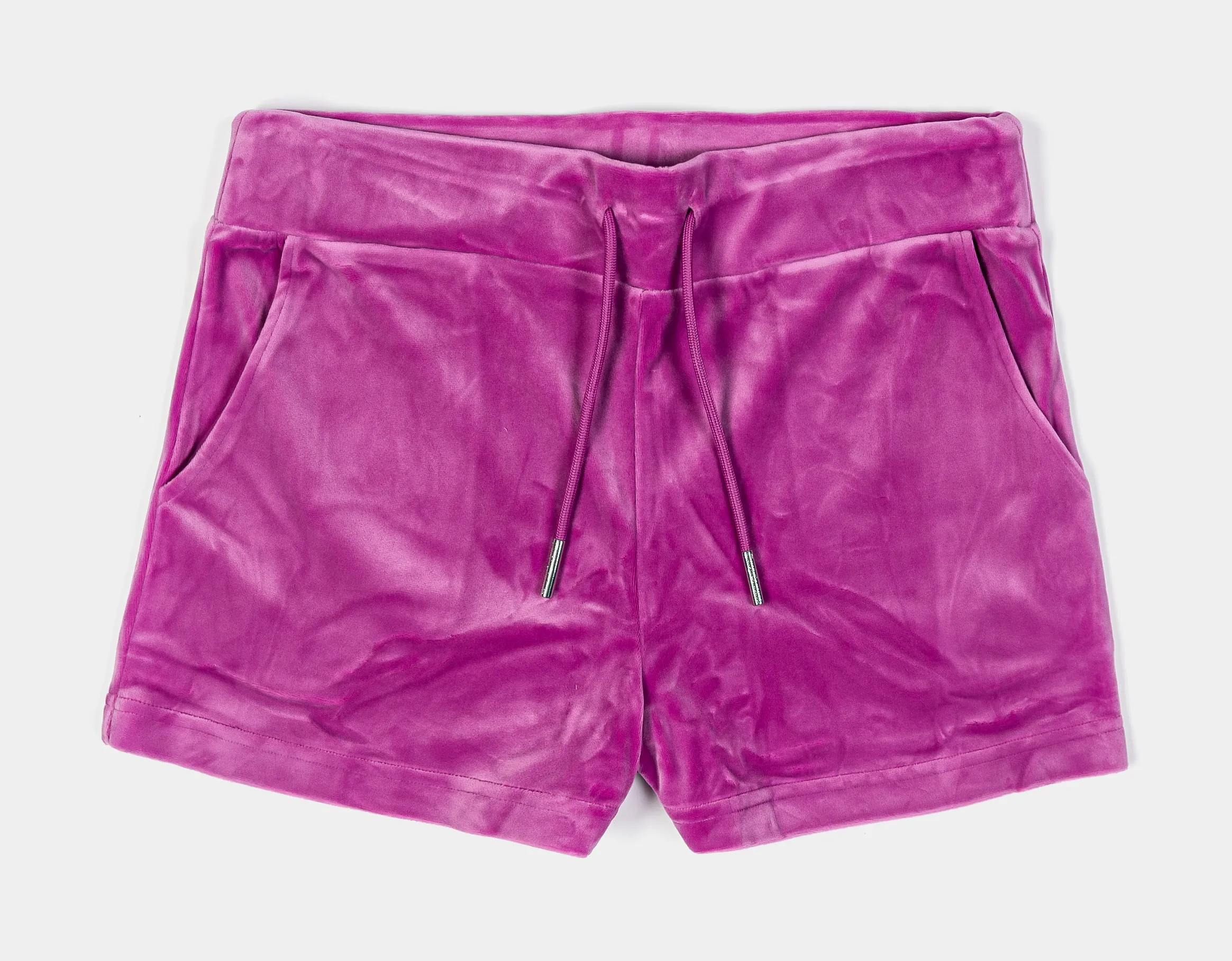 OG Bling Velour Womens Shorts (Purple)