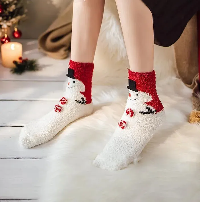 One Box of Fuzzy Christmas Socks | Funny Christmas Socks