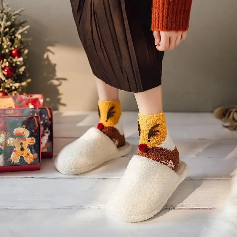 One Box of Fuzzy Christmas Socks | Funny Christmas Socks