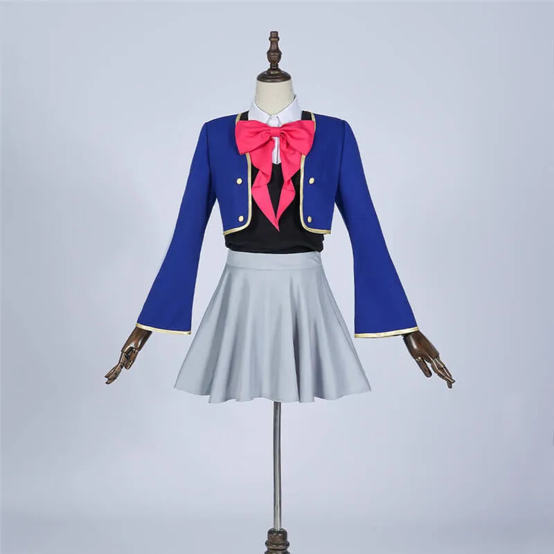 Oshi No Ko Hoshino Cosplay Uniform Halloween Party Suit with Hat ACcosplay