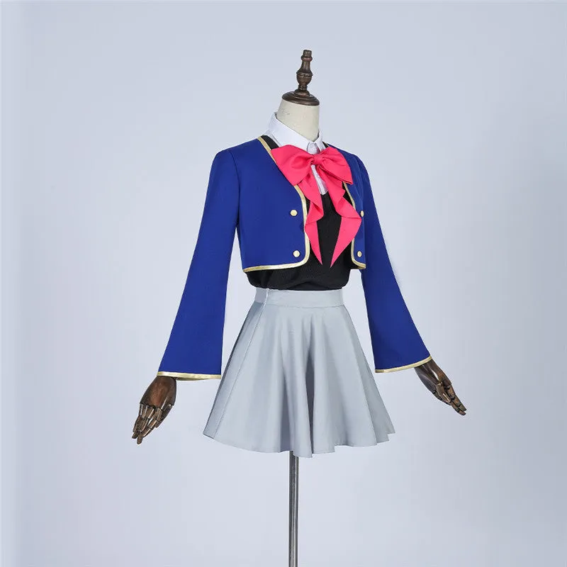 Oshi No Ko Hoshino Cosplay Uniform Halloween Party Suit with Hat ACcosplay