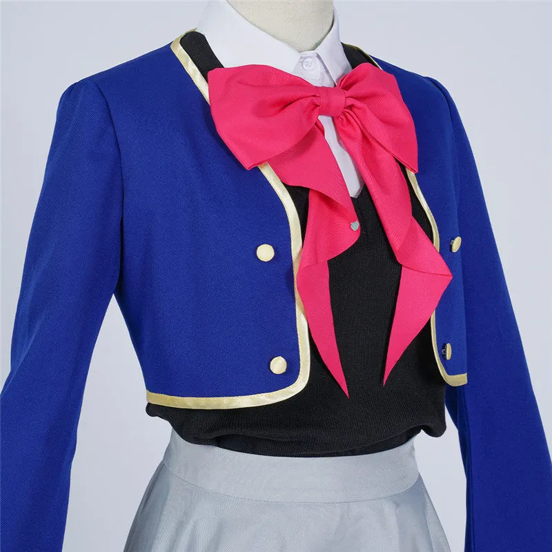 Oshi No Ko Hoshino Cosplay Uniform Halloween Party Suit with Hat ACcosplay