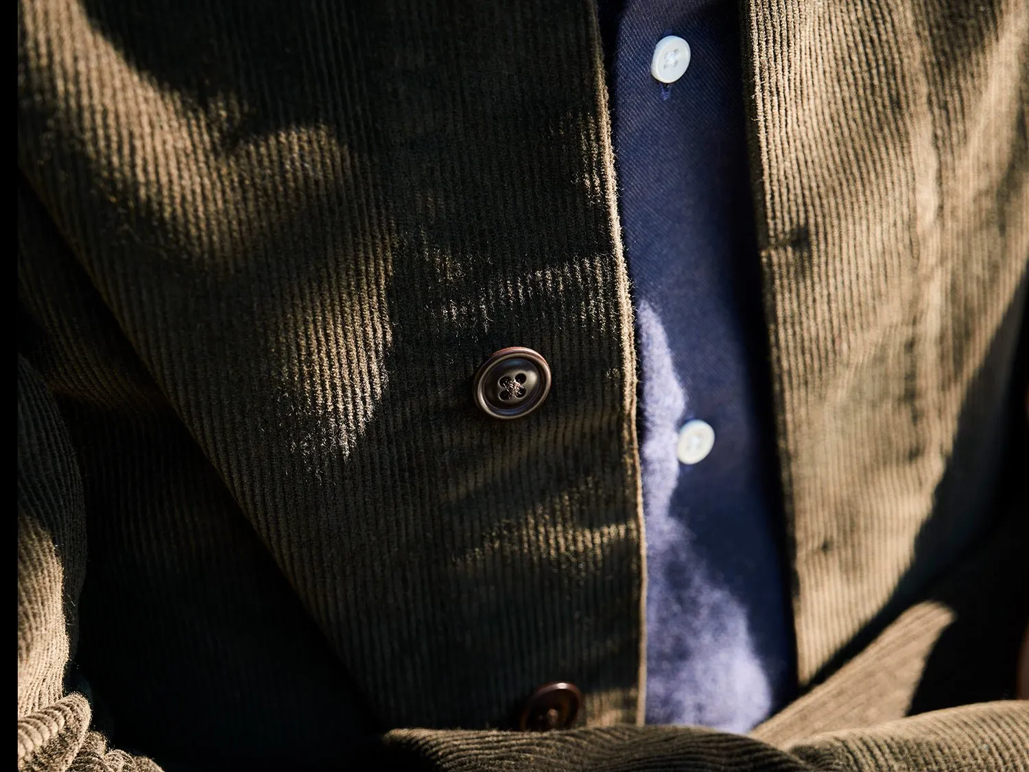 Overshirt Corduroy Classic Olive