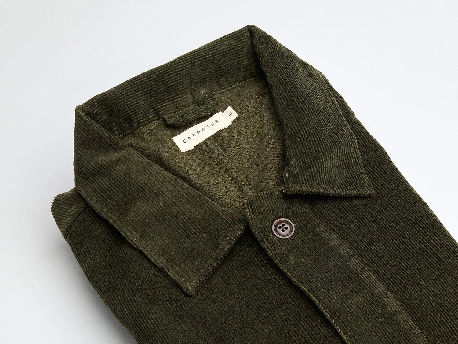 Overshirt Corduroy Classic Olive