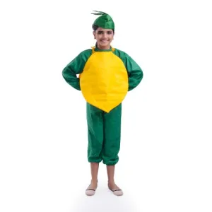 Papaya fruit costume for Girls and Boys for kids fancydress competitions