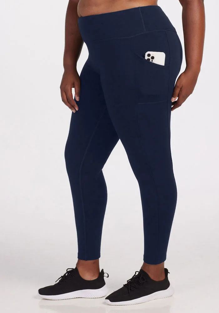 Piper Pocket Leggings - Deep Navy