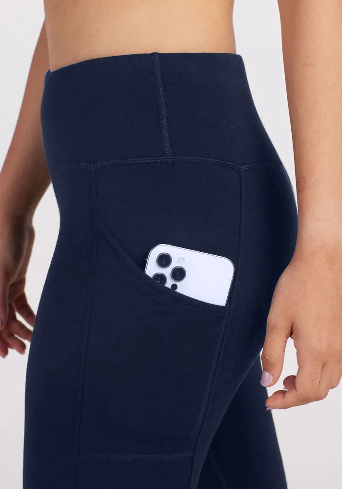 Piper Pocket Leggings - Deep Navy