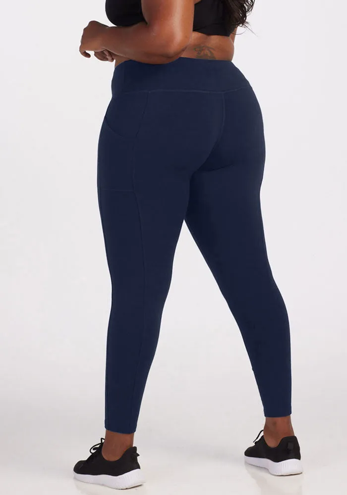 Piper Pocket Leggings - Deep Navy