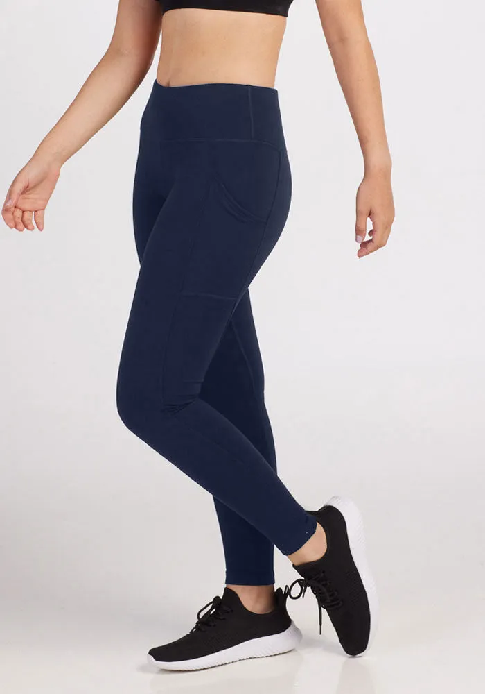 Piper Pocket Leggings - Deep Navy
