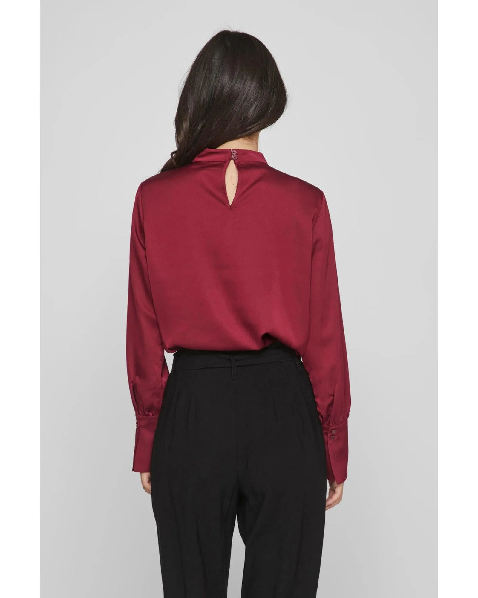 Plain Turtleneck T-shirt