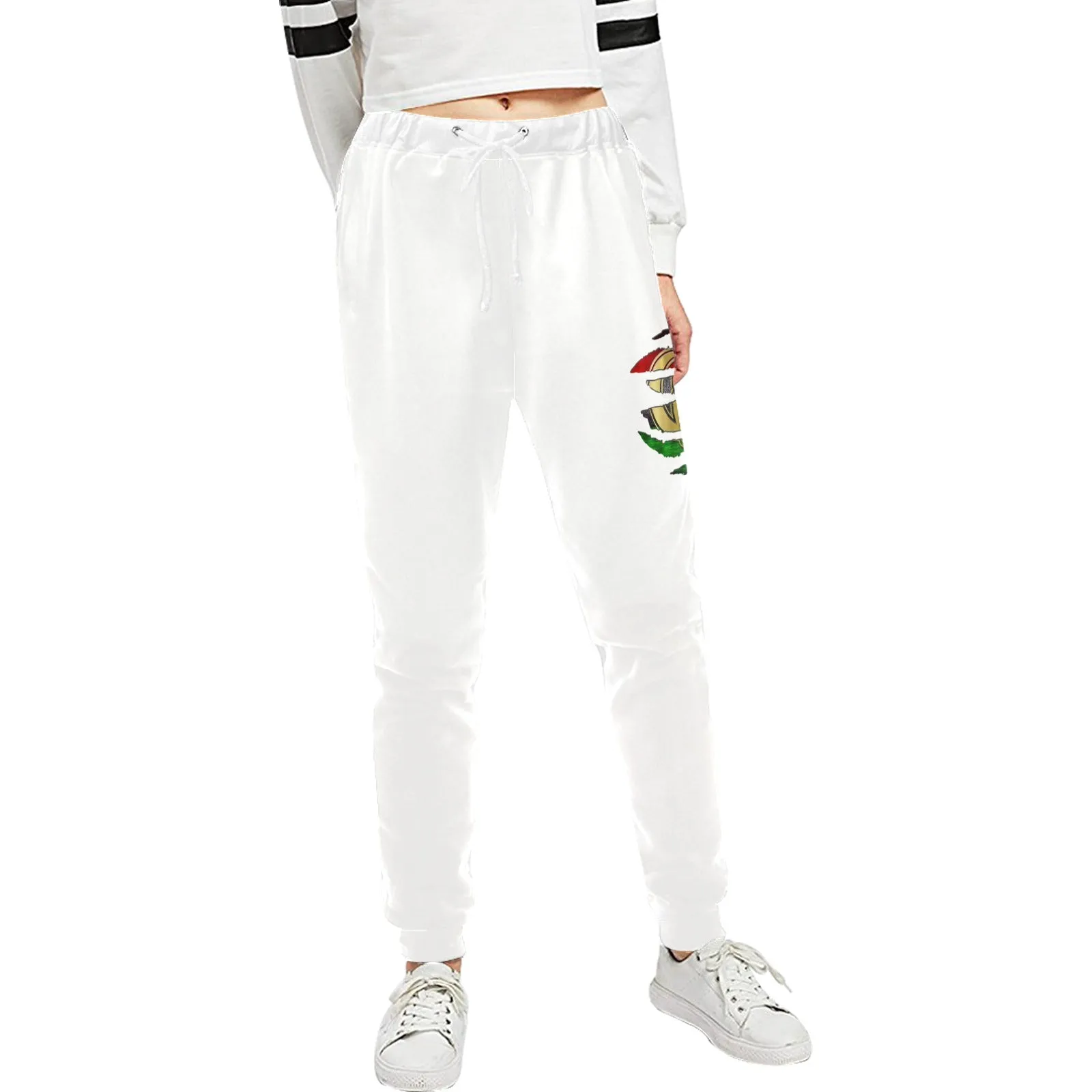 RBG ANKH RIPPED Unisex Sweatpants