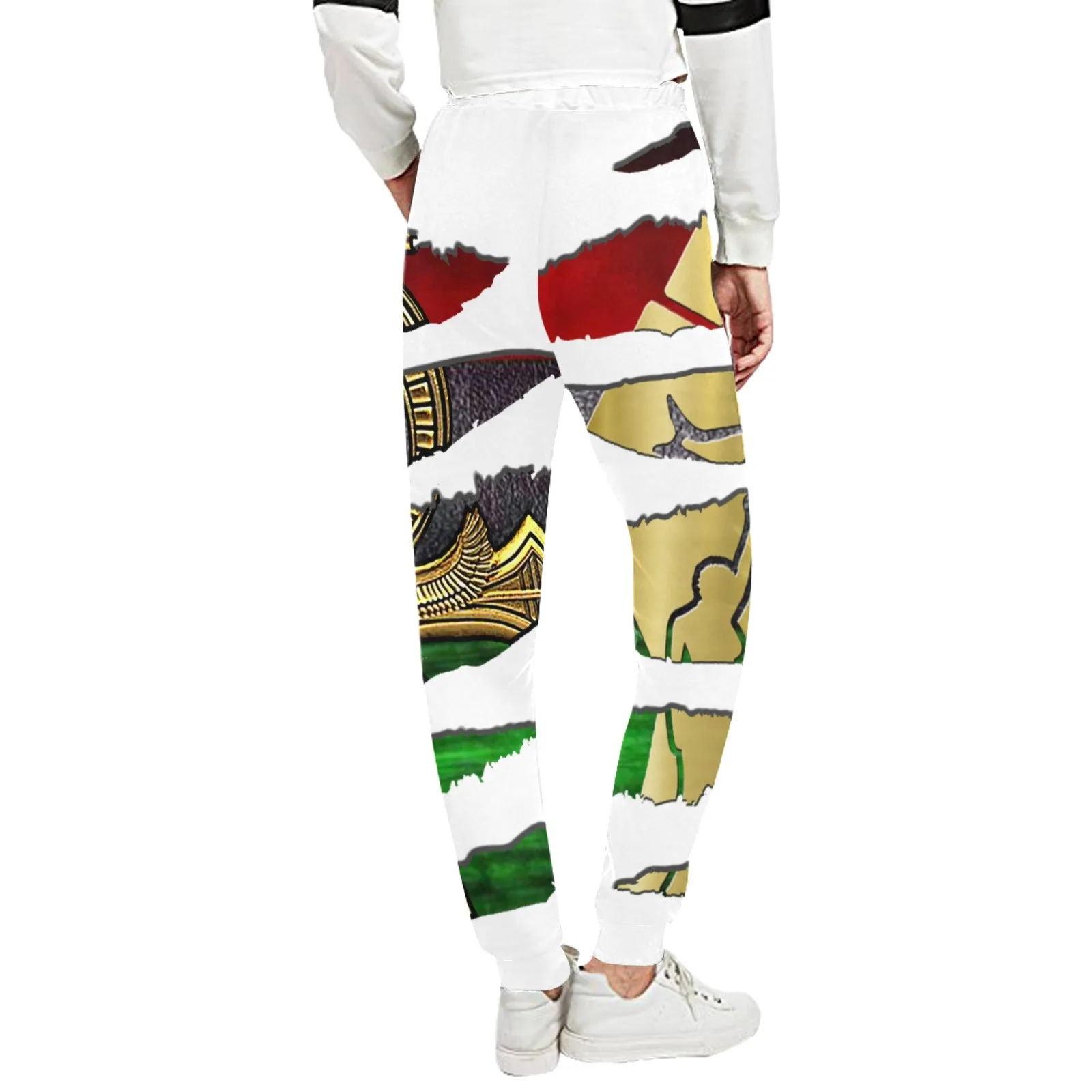 RBG ANKH RIPPED Unisex Sweatpants