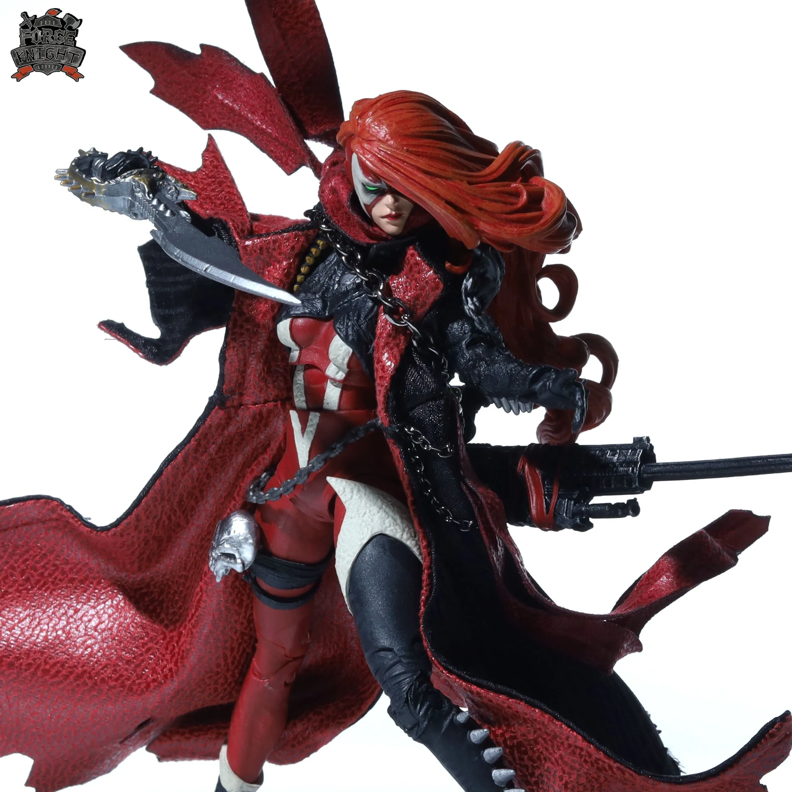 【READY FOR SHIP】Custom coat set for Mcfarlane She-Spawn