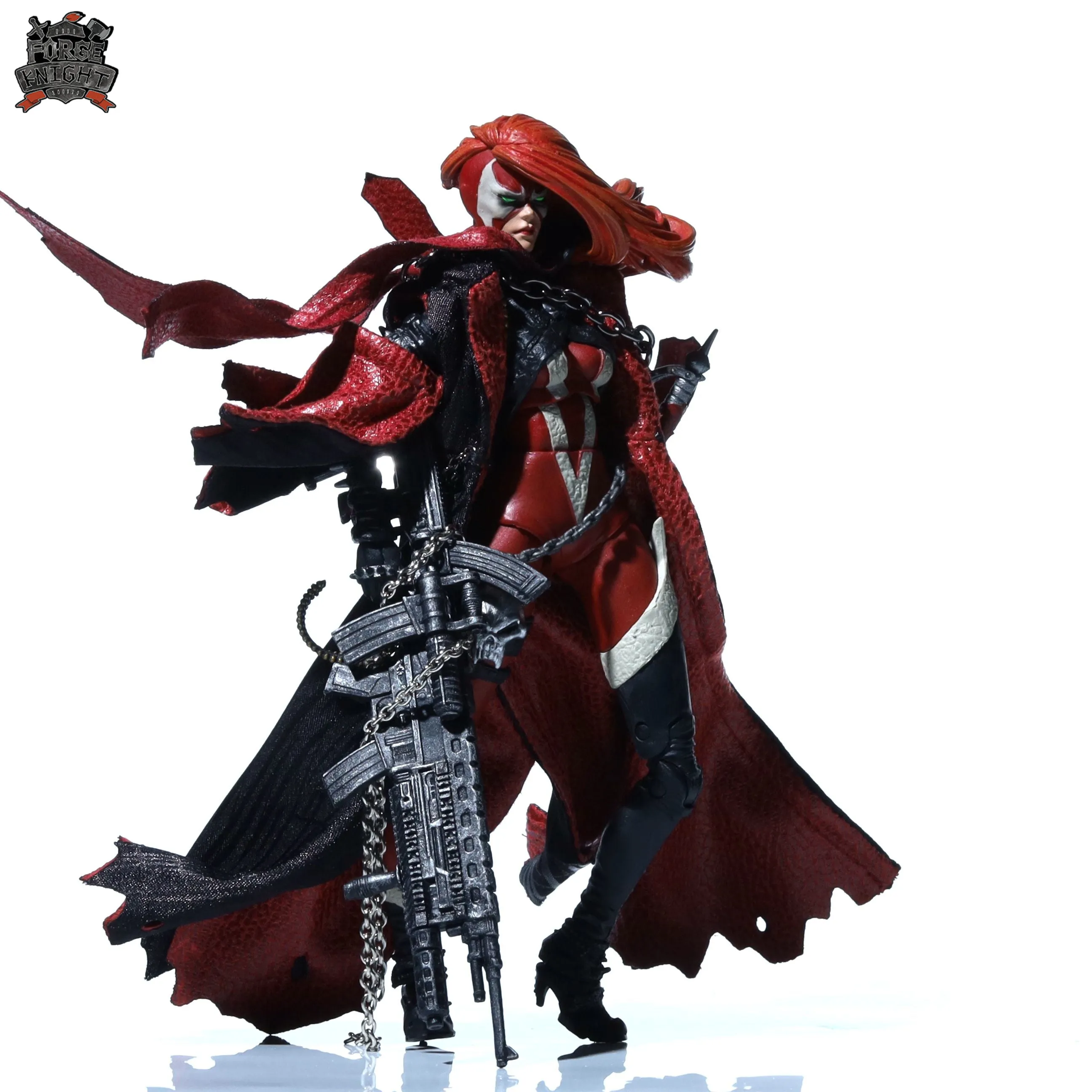 【READY FOR SHIP】Custom coat set for Mcfarlane She-Spawn