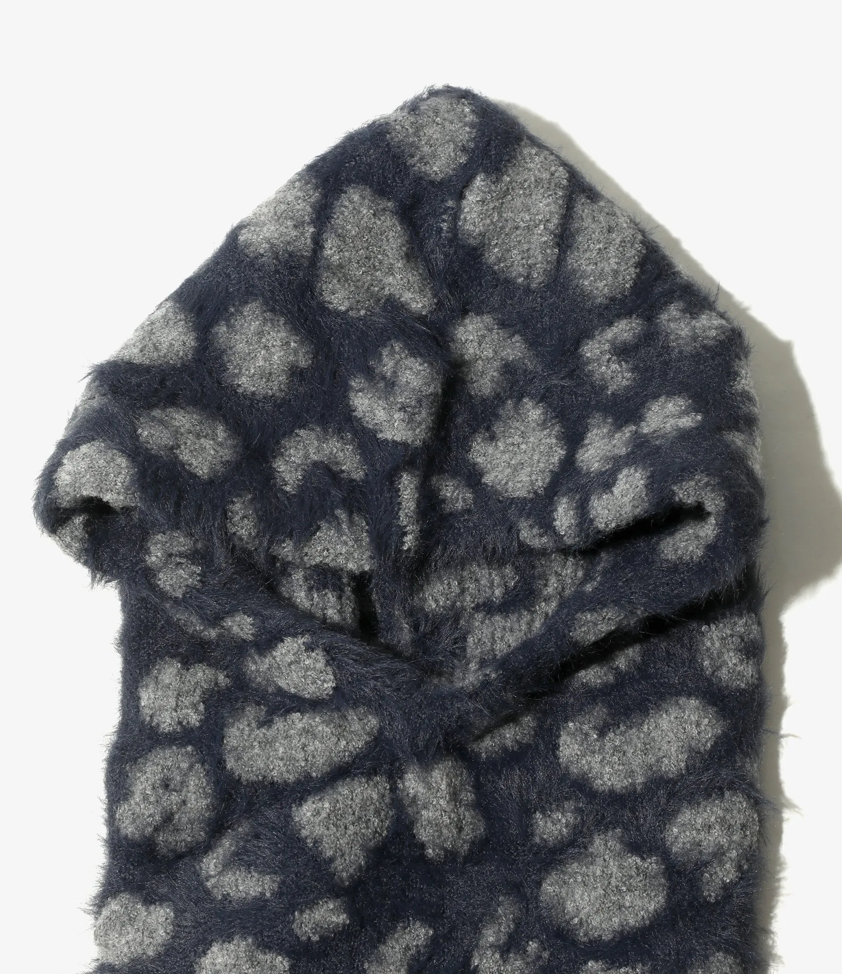 Shaggy Knit Balaclava