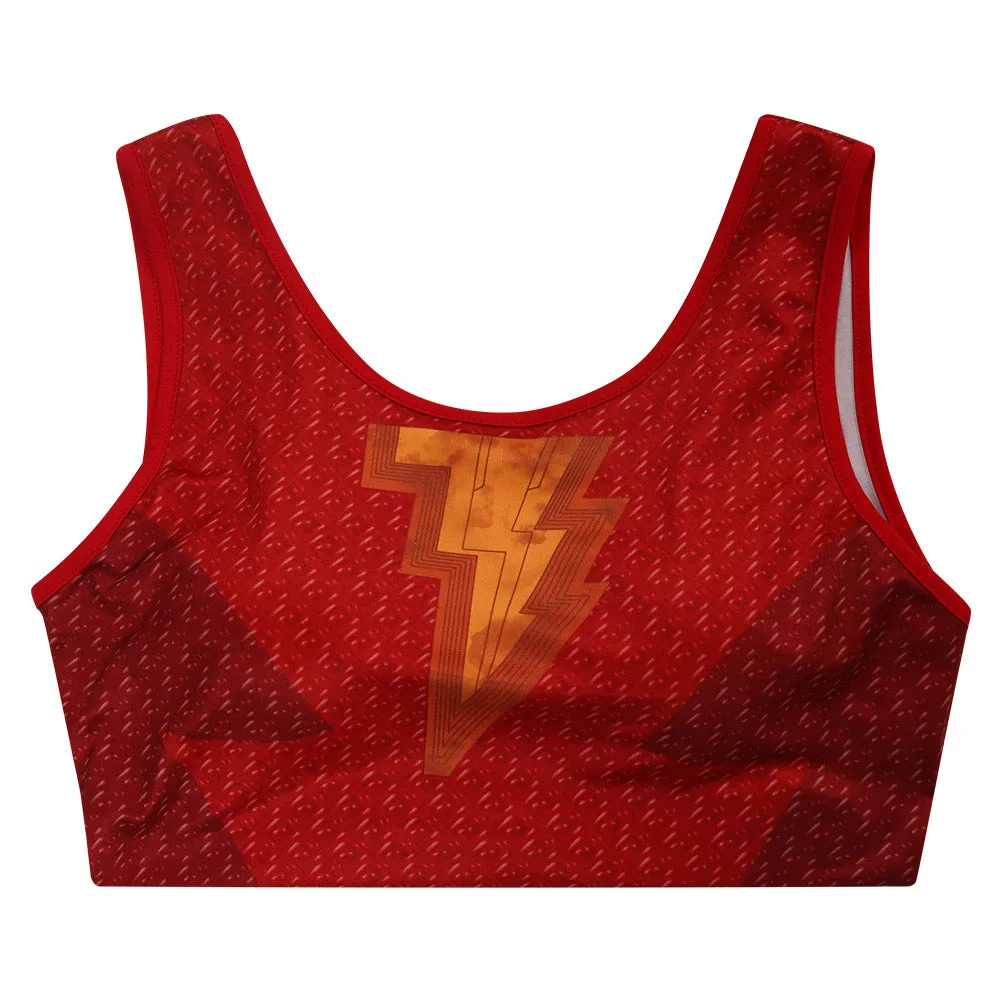 Shazam! Fury of the Gods Mary Swimsuit Cosplay Costume Coat Outfits Halloween Carnival Party Suit