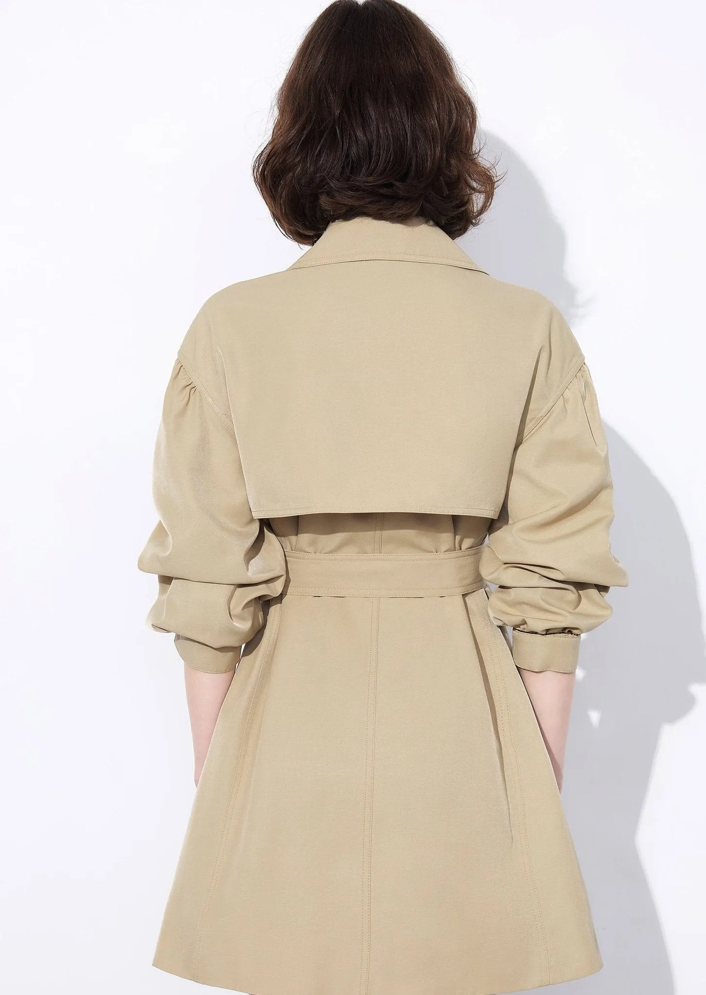 SHORT TRENCH COAT