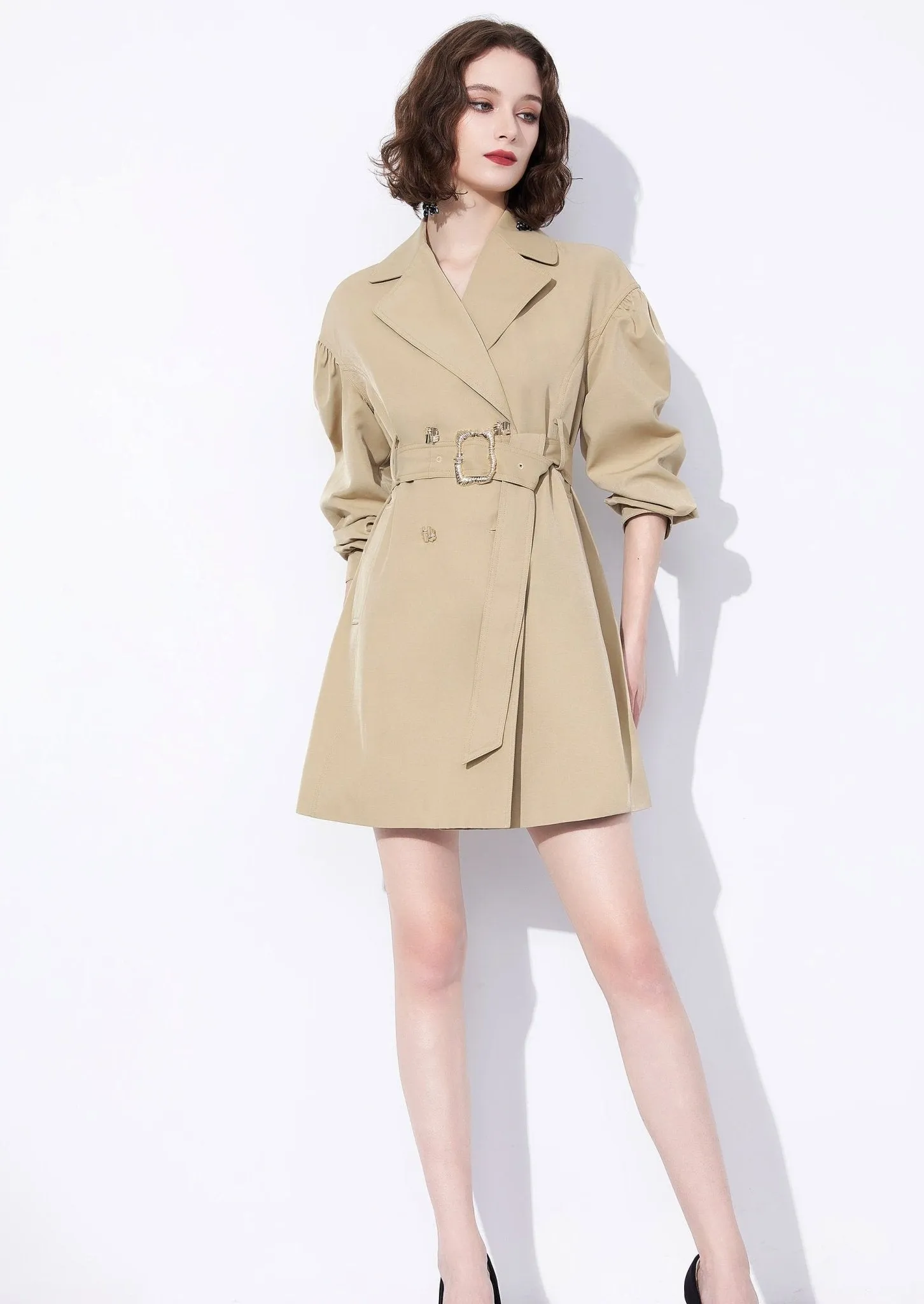 SHORT TRENCH COAT