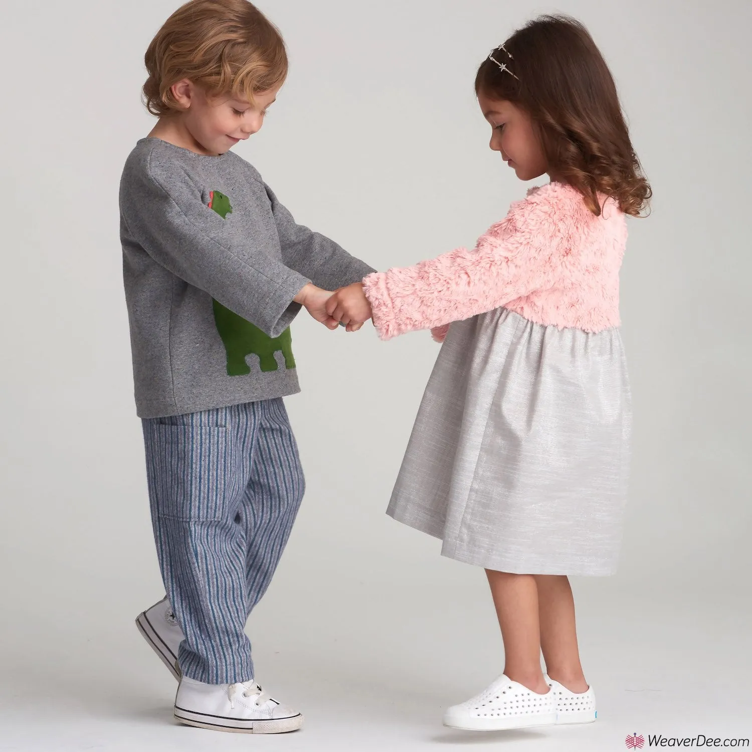 Simplicity Pattern S9023 Toddlers' Dresses, Top & Pants