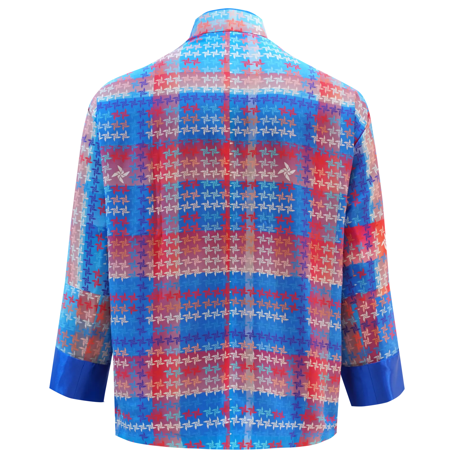 SPARKLE BY KAREN CHAN x  HK Heritage Museum【FRUITFUL HARMONY】100% Silk Tang Jacket / Kung Fu Jacket (幸運風車) (風調雨順)