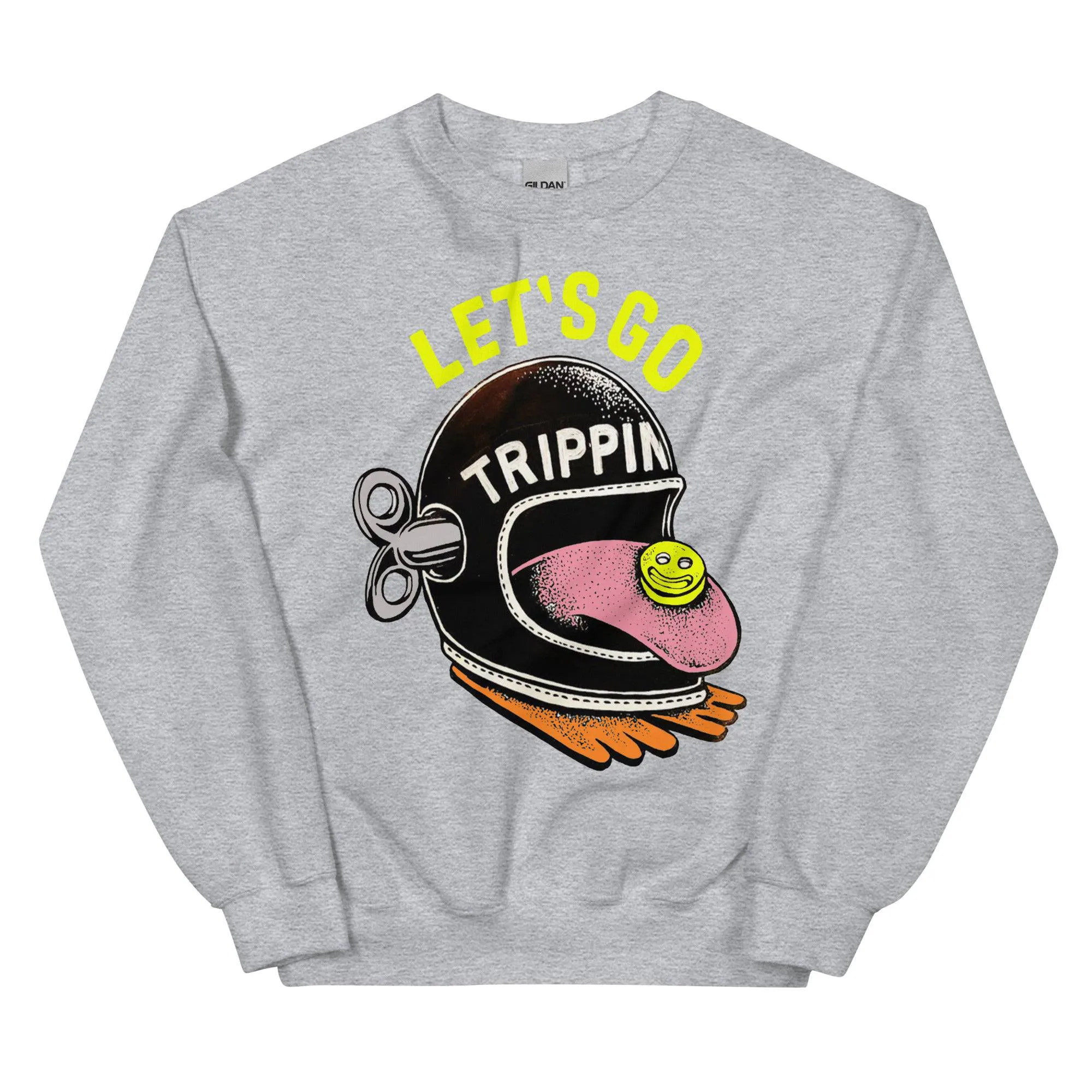 Sweat-shirt Let's go trippin