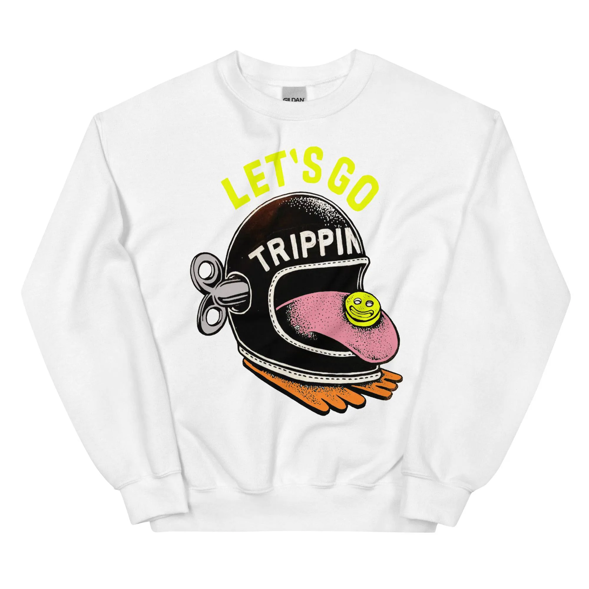 Sweat-shirt Let's go trippin