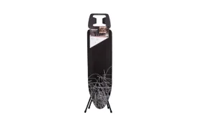 Taurus Ironing Board Mesh Top Powder Coat Black 110 X 32cm "Argenta Black"