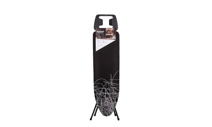 Taurus Ironing Board Mesh Top Powder Coat Black 110 X 32cm "Argenta Black"