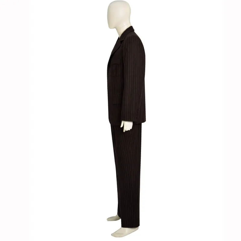 Tenth Doctor Brown Wool Suit Doctor Who 10th Doctor Cosplay Costume ACcosplay