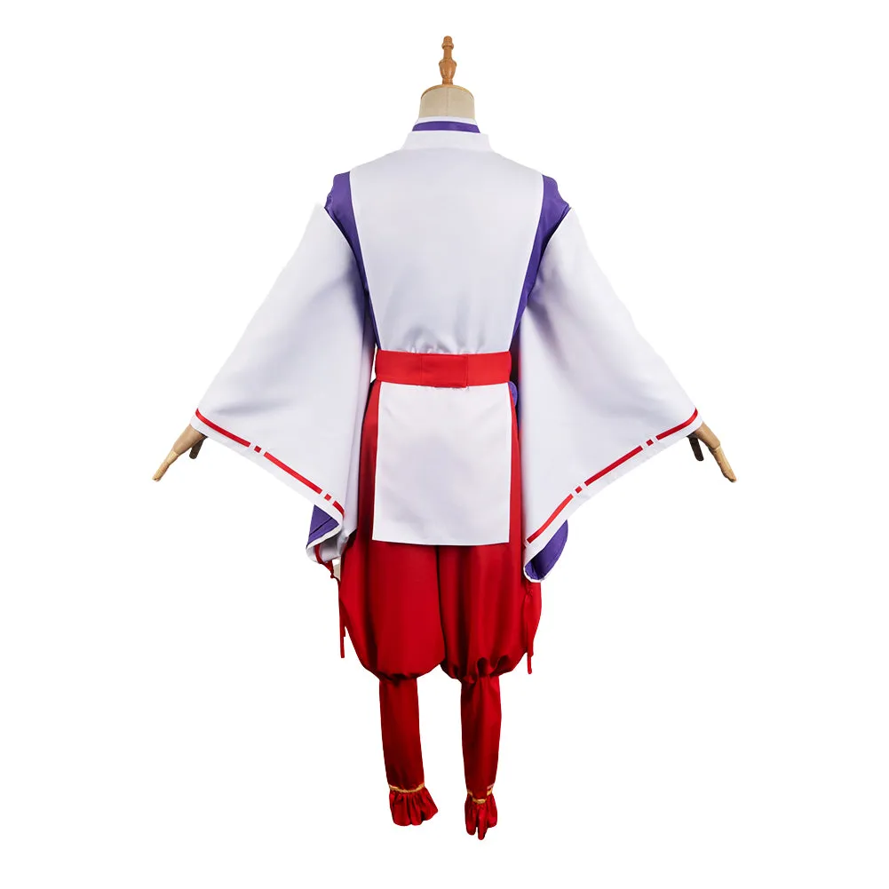 The Elusive Samurai Tokiyuki Hojo Red Outfit Party Carnival Halloween Cosplay Costume