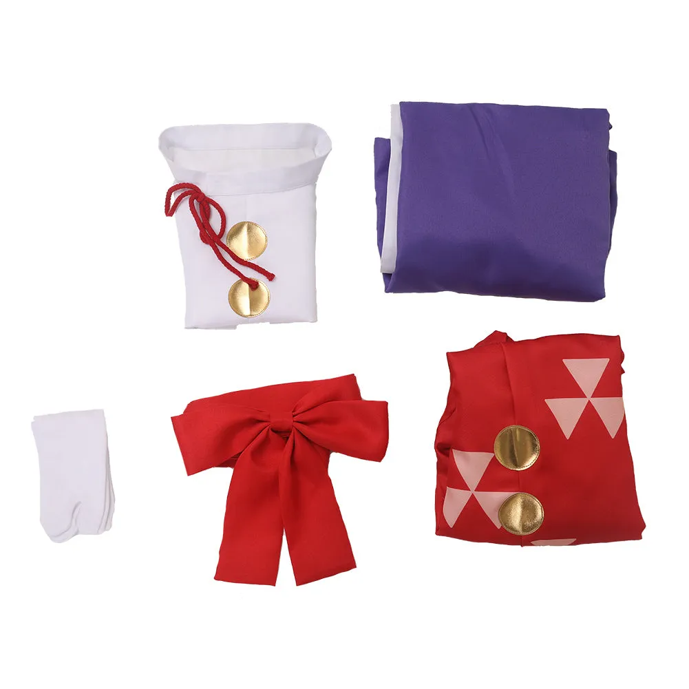 The Elusive Samurai Tokiyuki Hojo Red Outfit Party Carnival Halloween Cosplay Costume