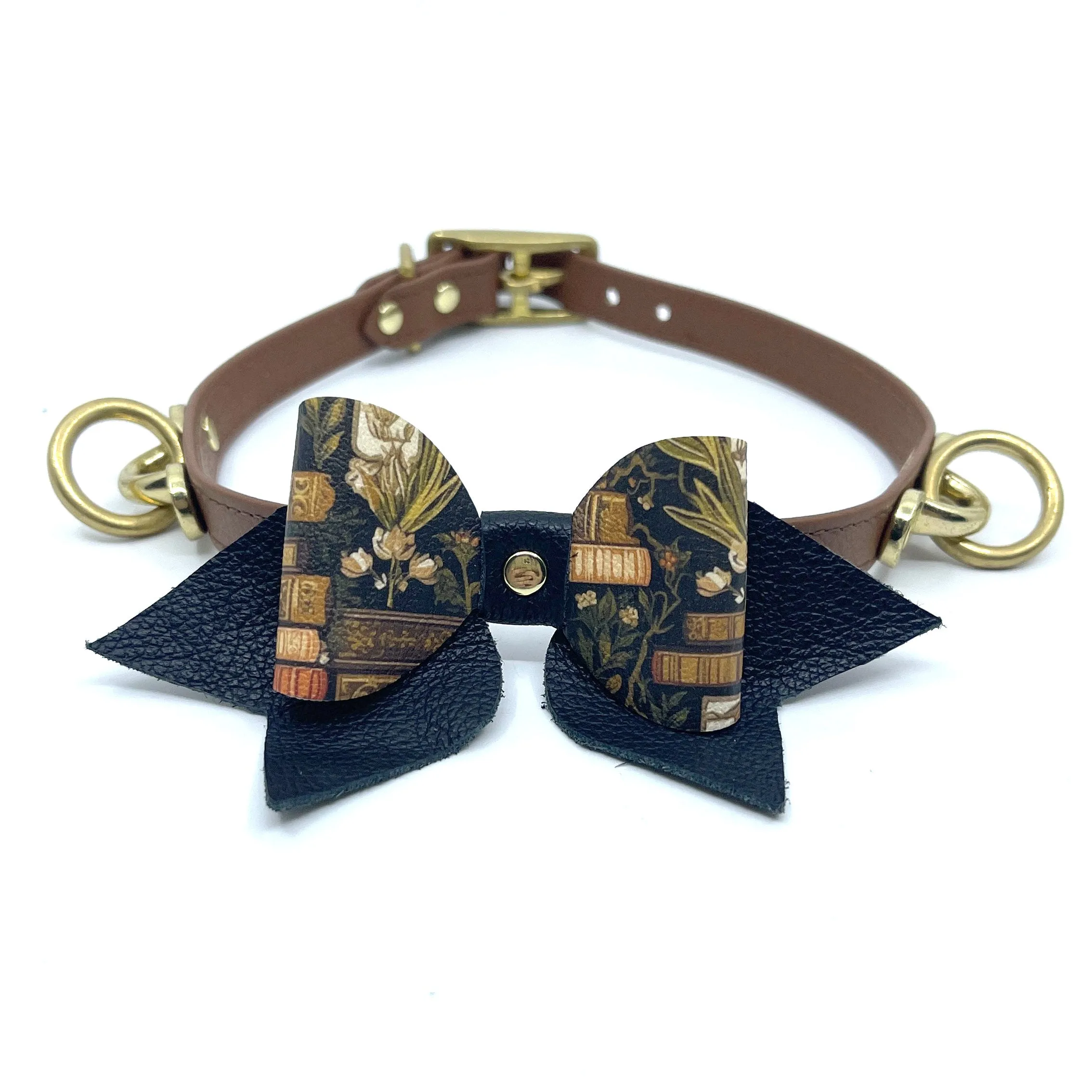 The Hazel Bow Collar - Witchy BDSM Collar