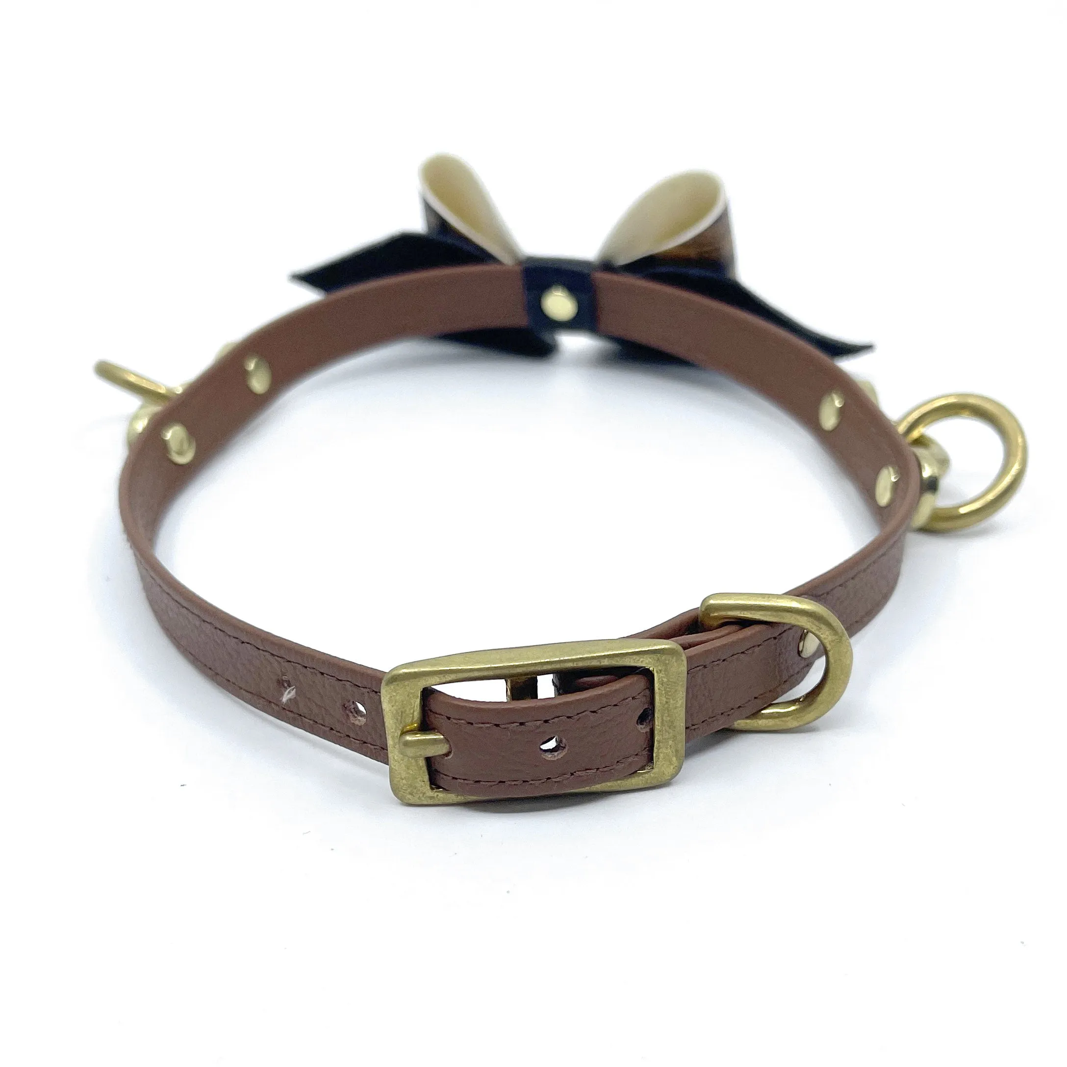 The Hazel Bow Collar - Witchy BDSM Collar