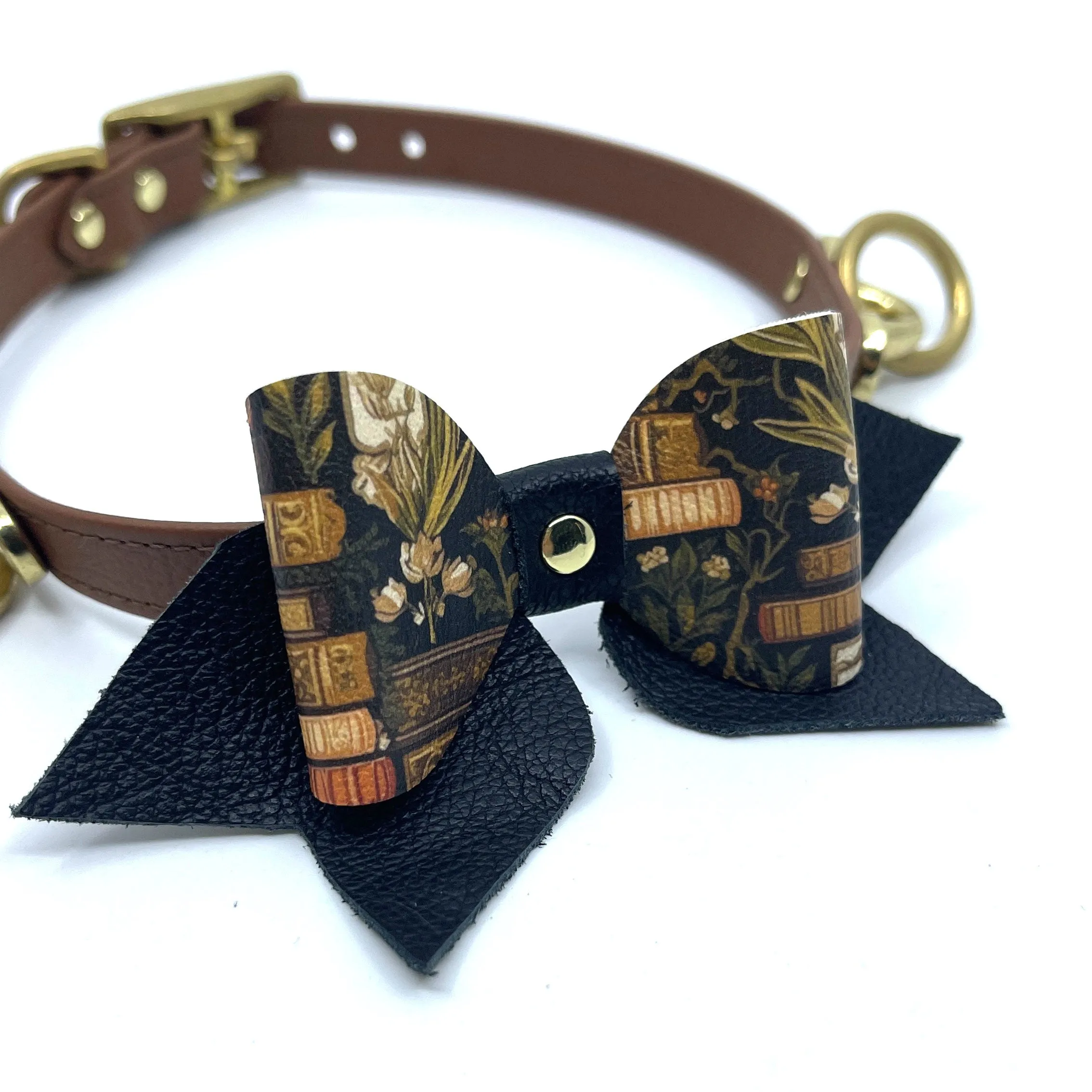 The Hazel Bow Collar - Witchy BDSM Collar